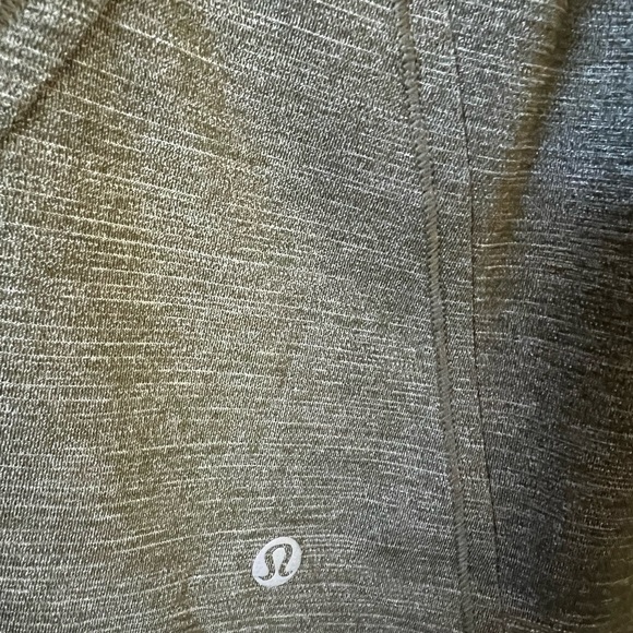 LuLuLemon In A Cinch Heathered Olive Tank - Picture 3 of 3